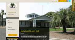 Desktop Screenshot of ladysislandcc.com